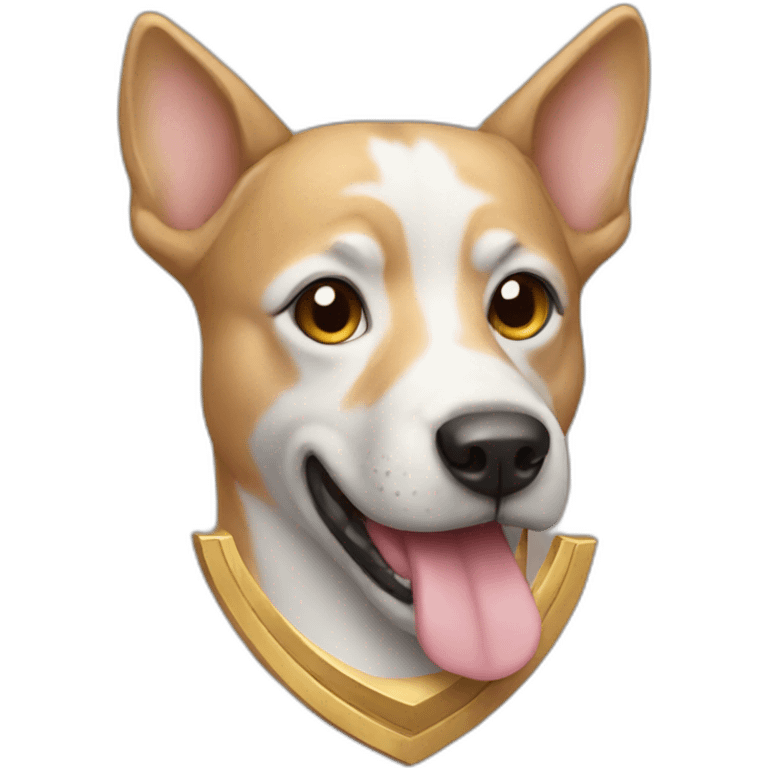 dog trophy emoji