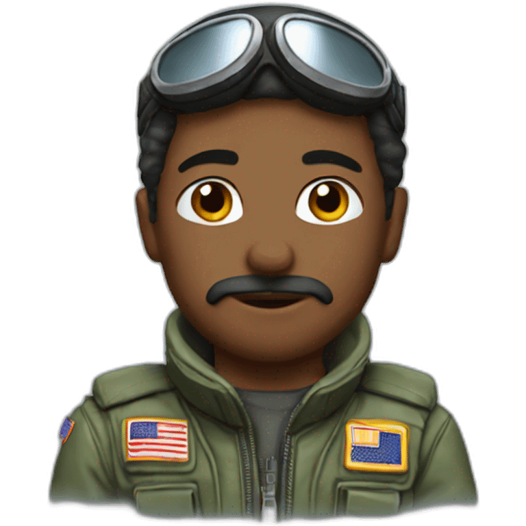 Fighter pilot  emoji