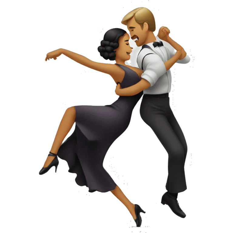 slowdancing tango swing emoji