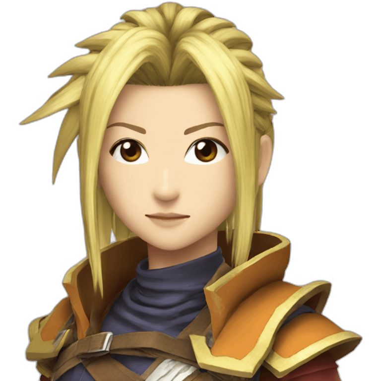 Rikku final fantasy ninja emoji