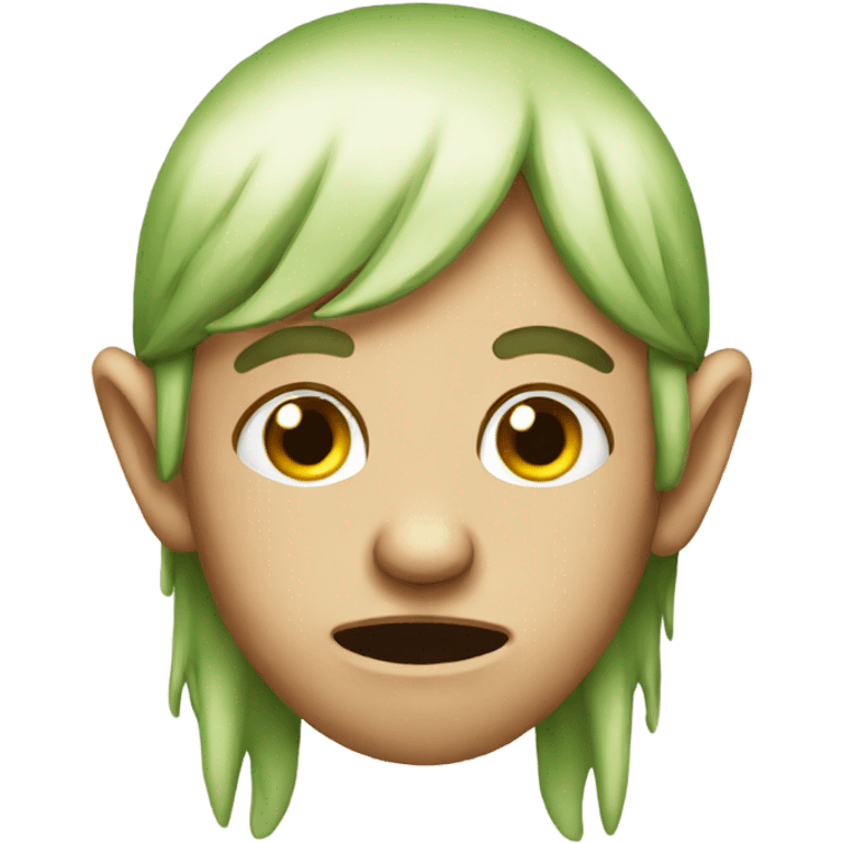 Crying elf emoji emoji