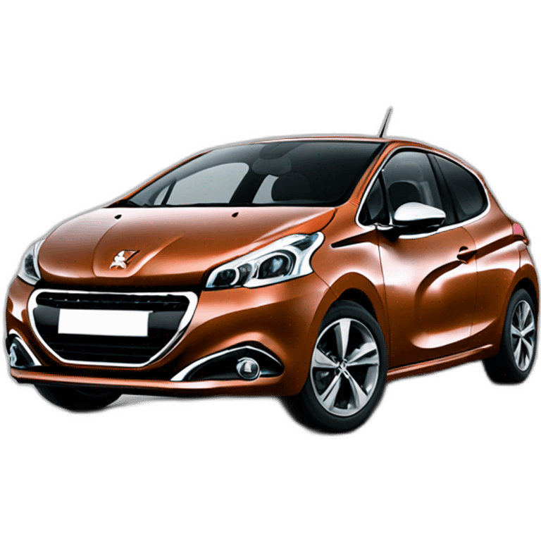 A peugeot 208 emoji