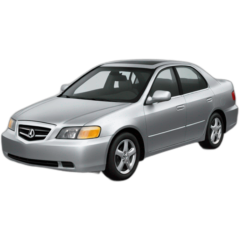 silver 2002 acura EL emoji