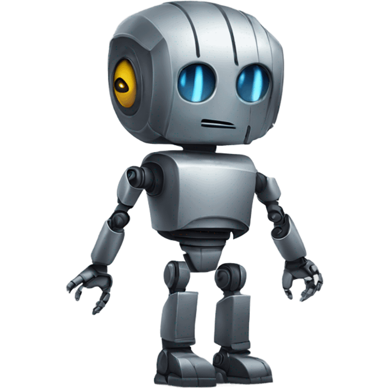 a robot that only speak with emo emoji