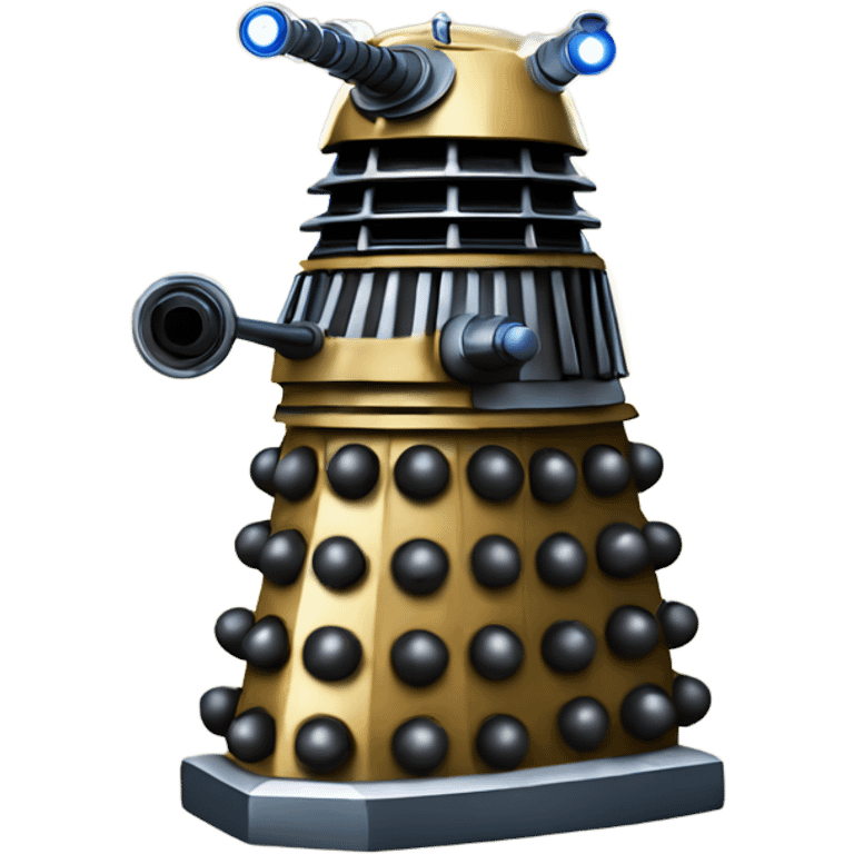 Dalek saying exterminate emoji