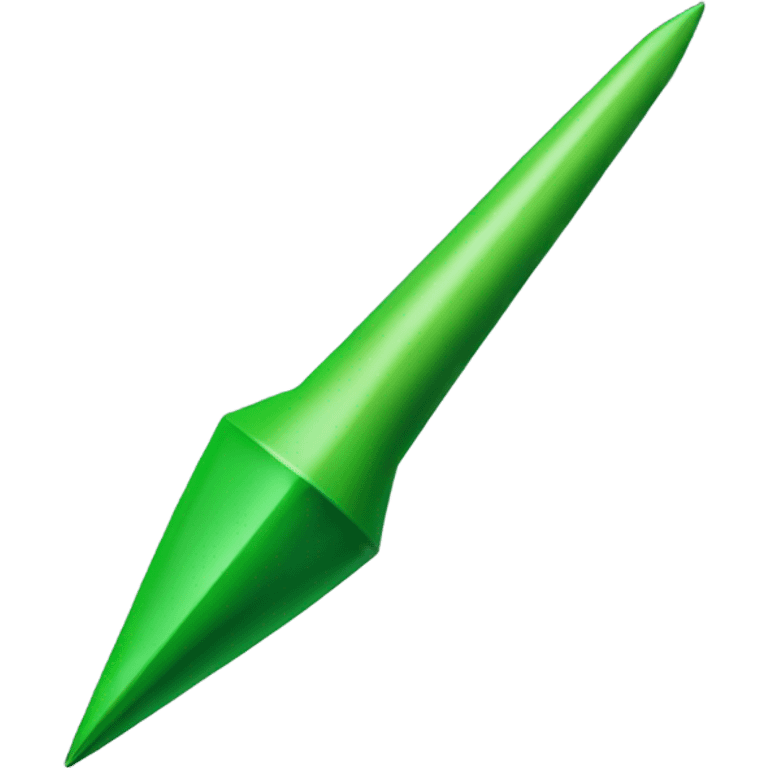 green precision dart emoji