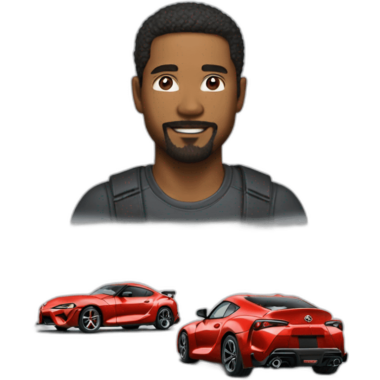 toyota supra man emoji