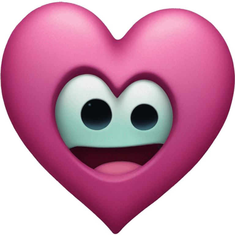 Wicked love heart emoji