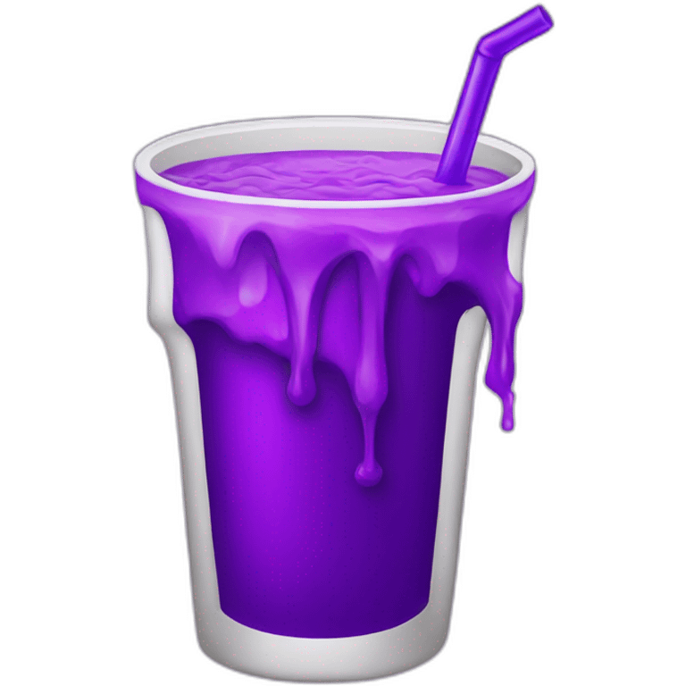 drippy lean purple drink emoji