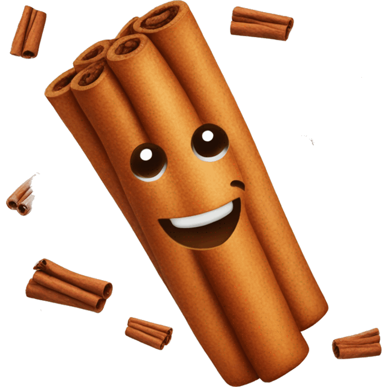 cinnamon happy emoji