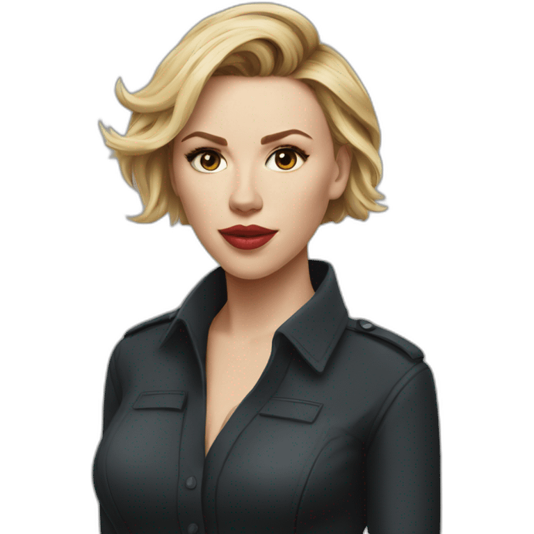 Scarlett Johansson emoji