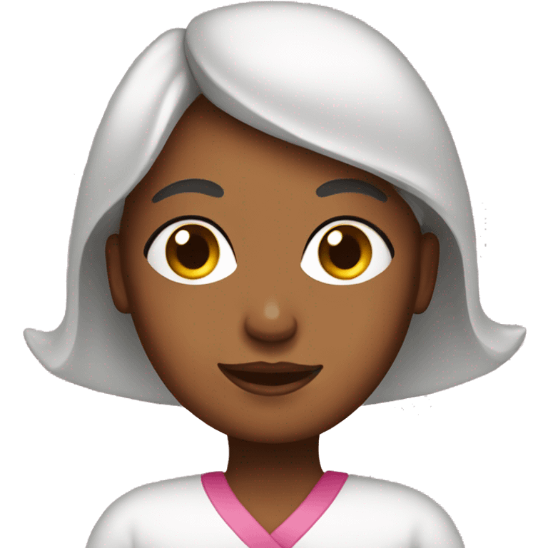 female breast cancer survivor emoji