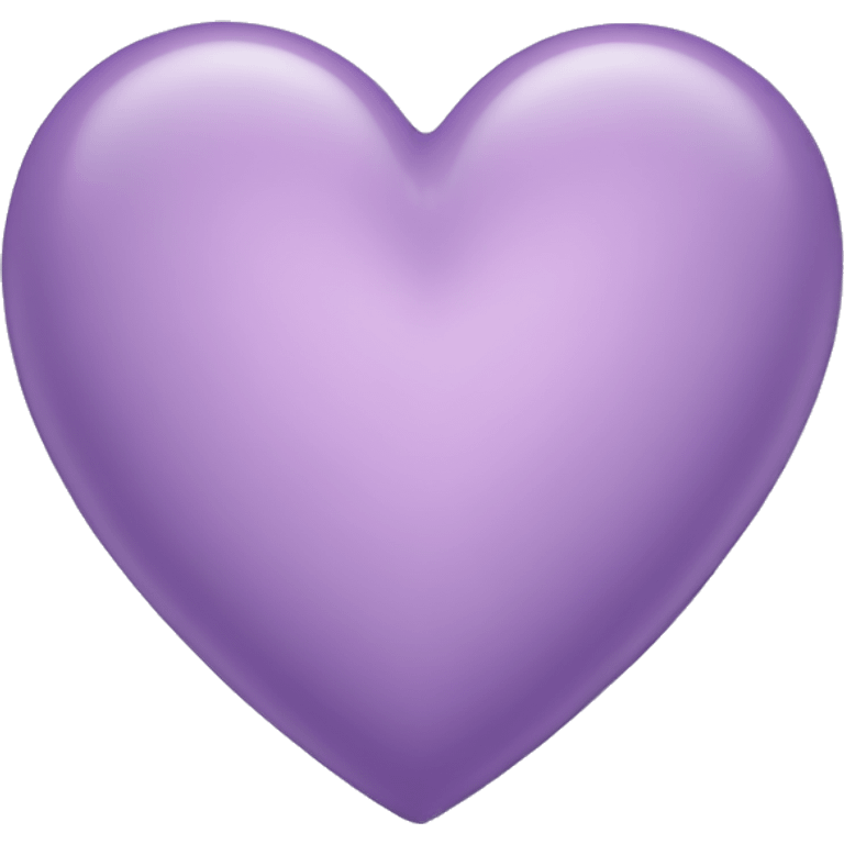 pastel purple heart emoji