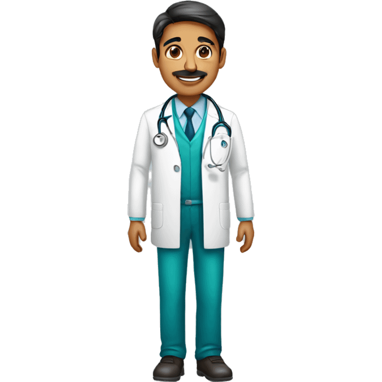 indian doctor male emoji