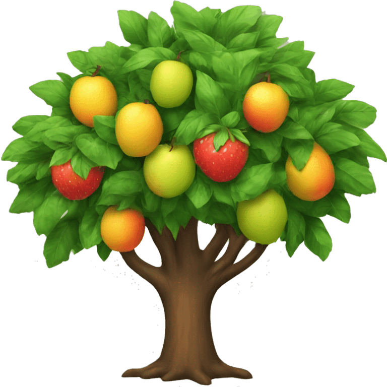 fruity tree emoji