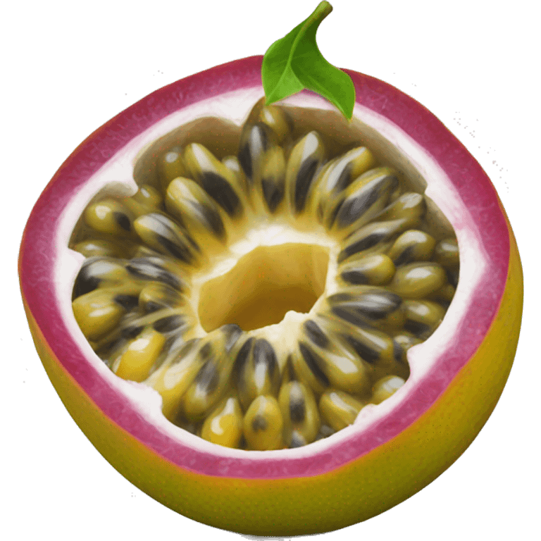 Passion fruit emoji