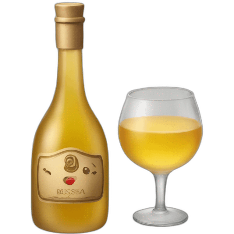 Bouteille de bissap emoji