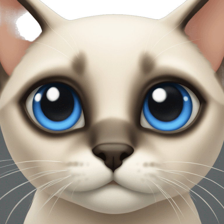 Siamese cat emoji