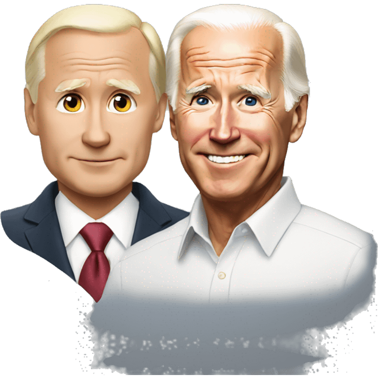 putin and joe biden emoji