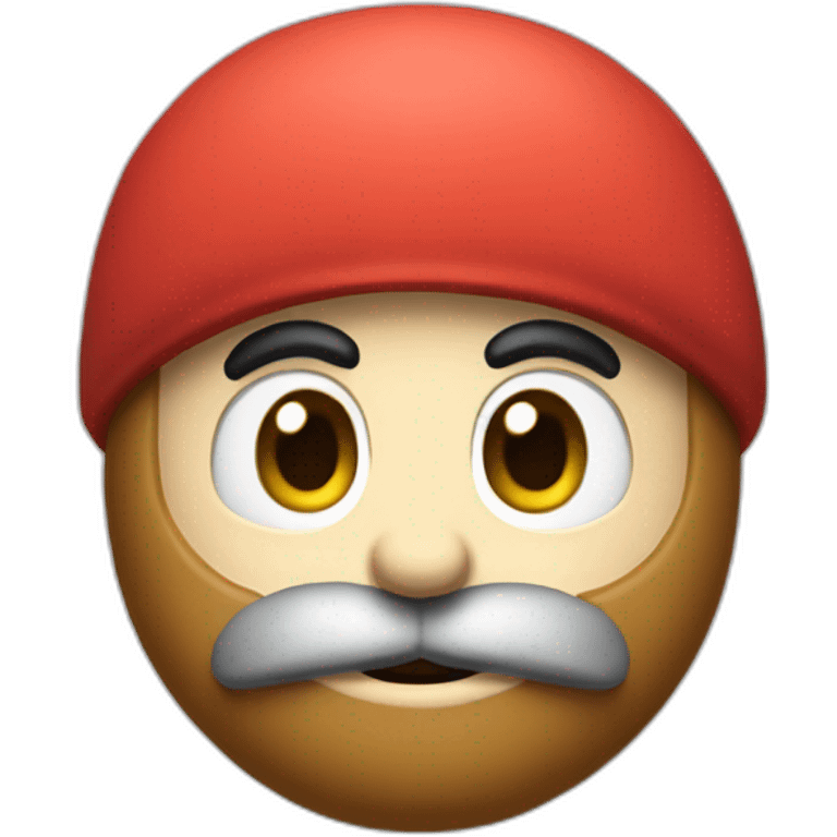 nintendo shy guy with a beard emoji