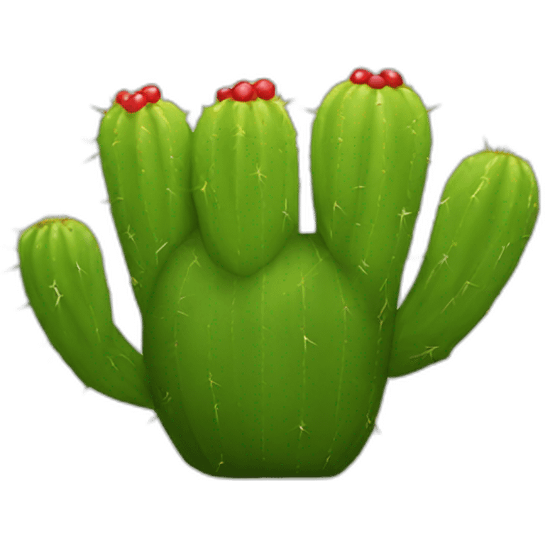 Cactus fruit emoji