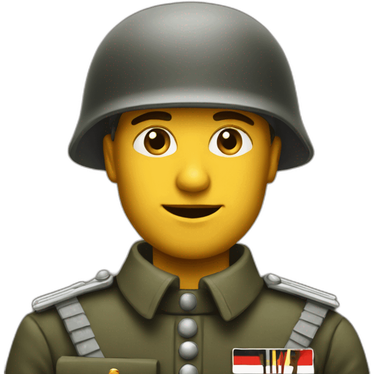 Soldat allemand emoji