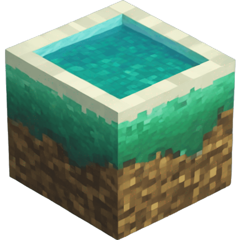 minecraft ocean block emoji