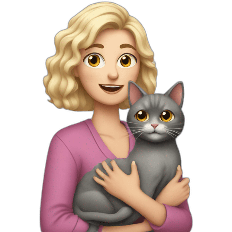 crazy cat lady emoji