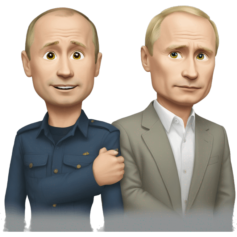 Putin and Baydon emoji