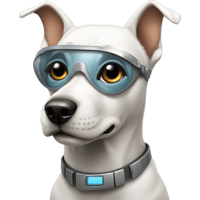 Futuristic Dog emoji