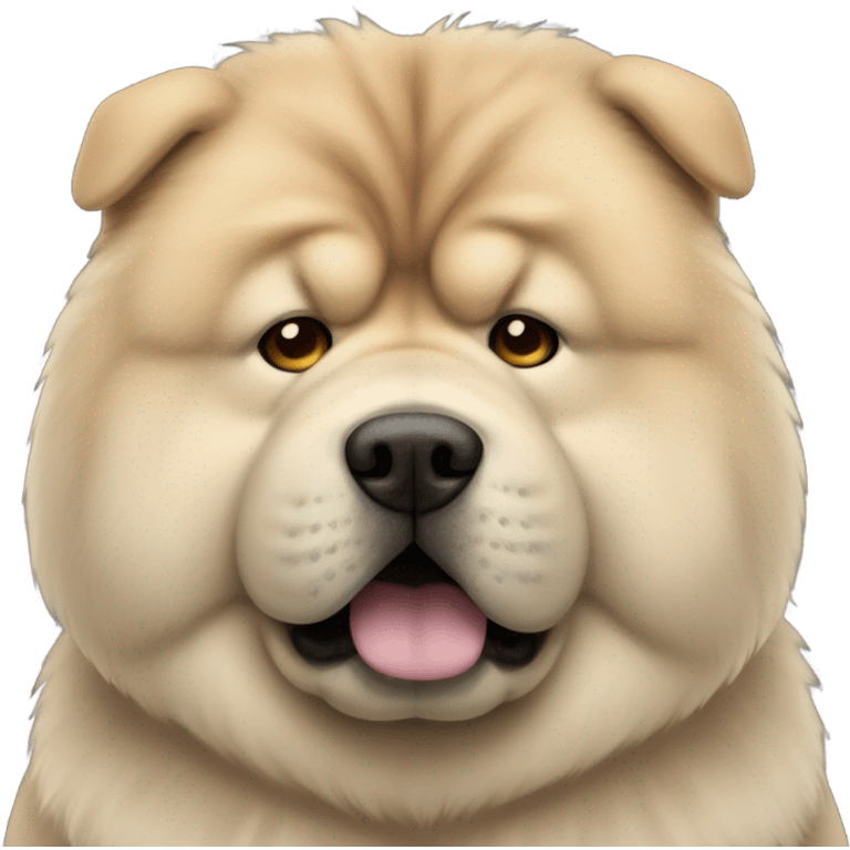 chow chow sad emoji