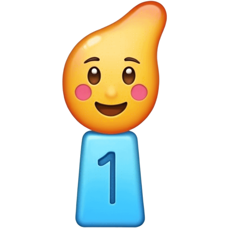 number one emoji