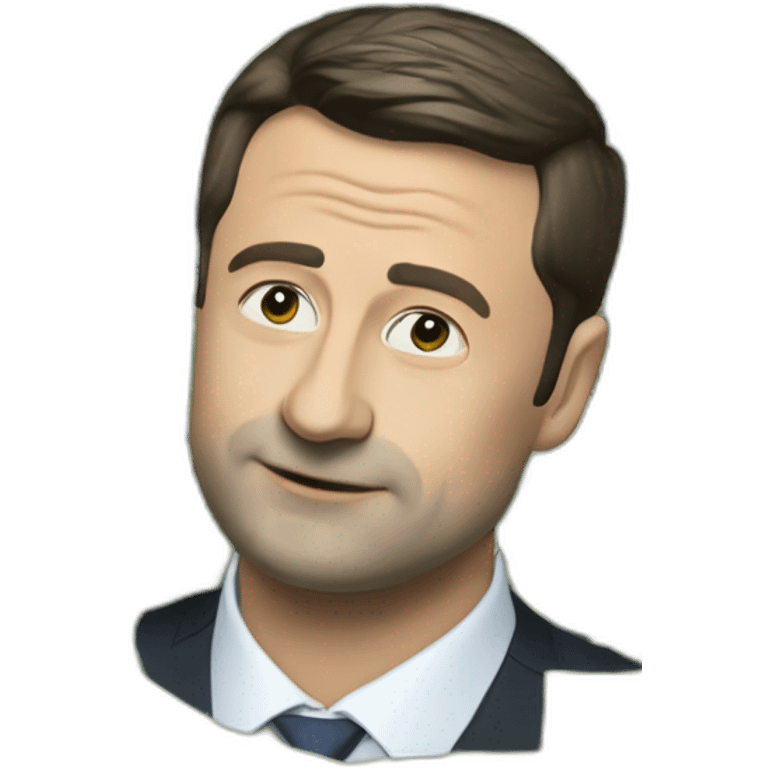 Zelensky and money emoji