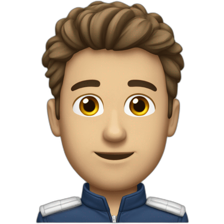 Daniel Riccardo en tenue de pilote emoji