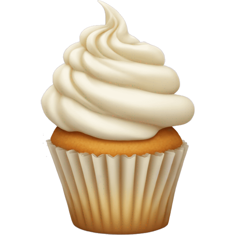 Vanilla Cupcake emoji