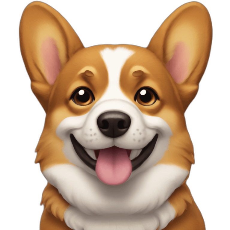 poop corgi emoji