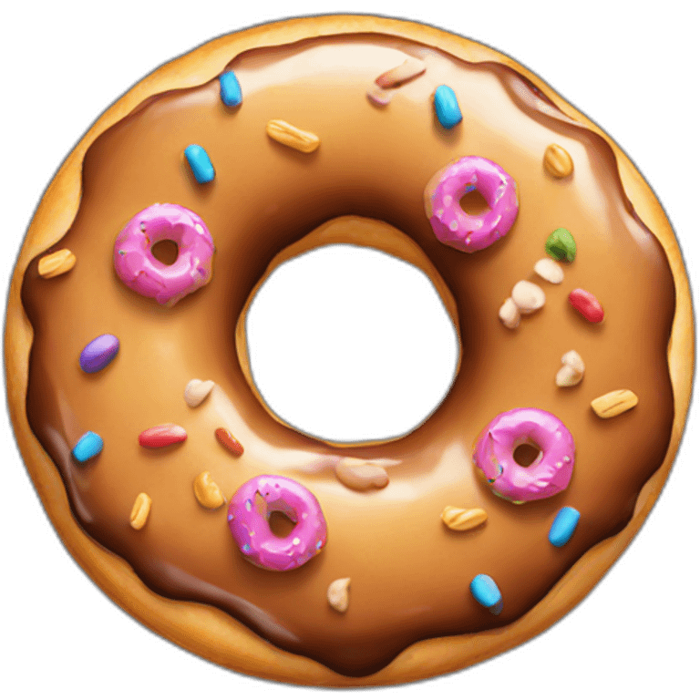 donut-earth emoji