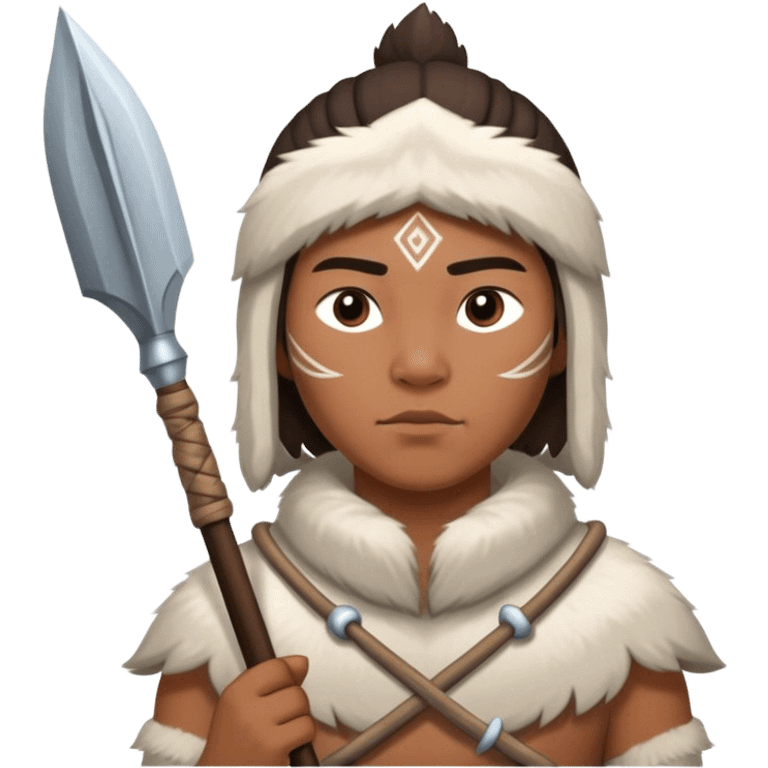 Inuit with Spear emoji