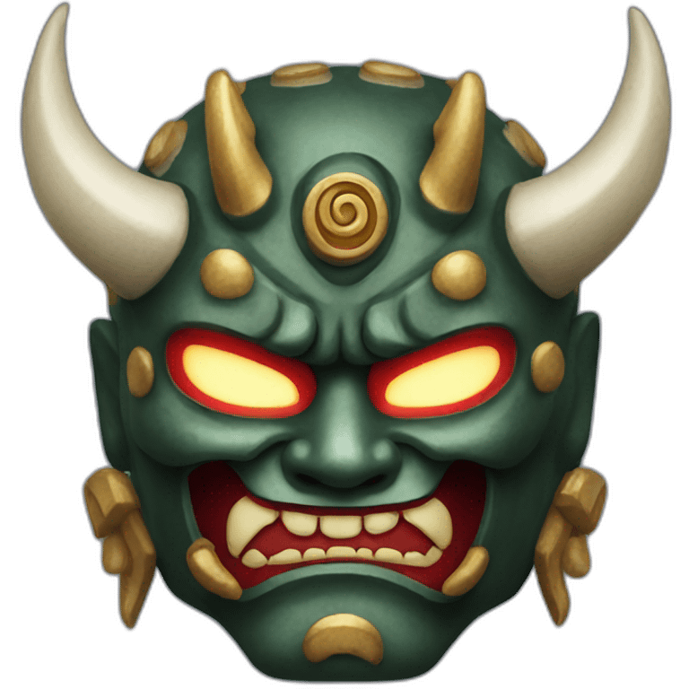 galaxy japanese oni mask emoji