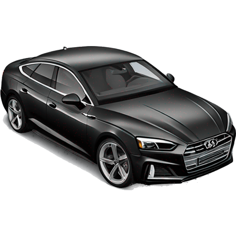 Audi a5 sportback black emoji