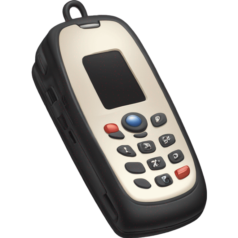 2000’s flip phone with phone charm  emoji