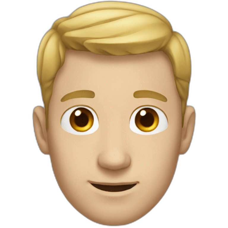 white man ear emoji