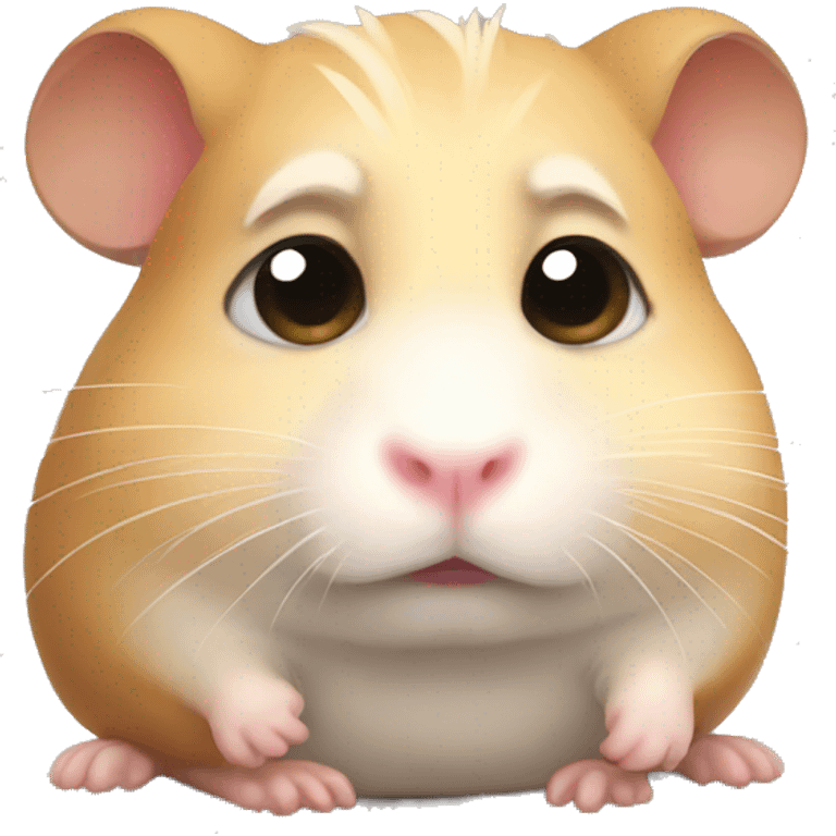 hamster looking sad emoji