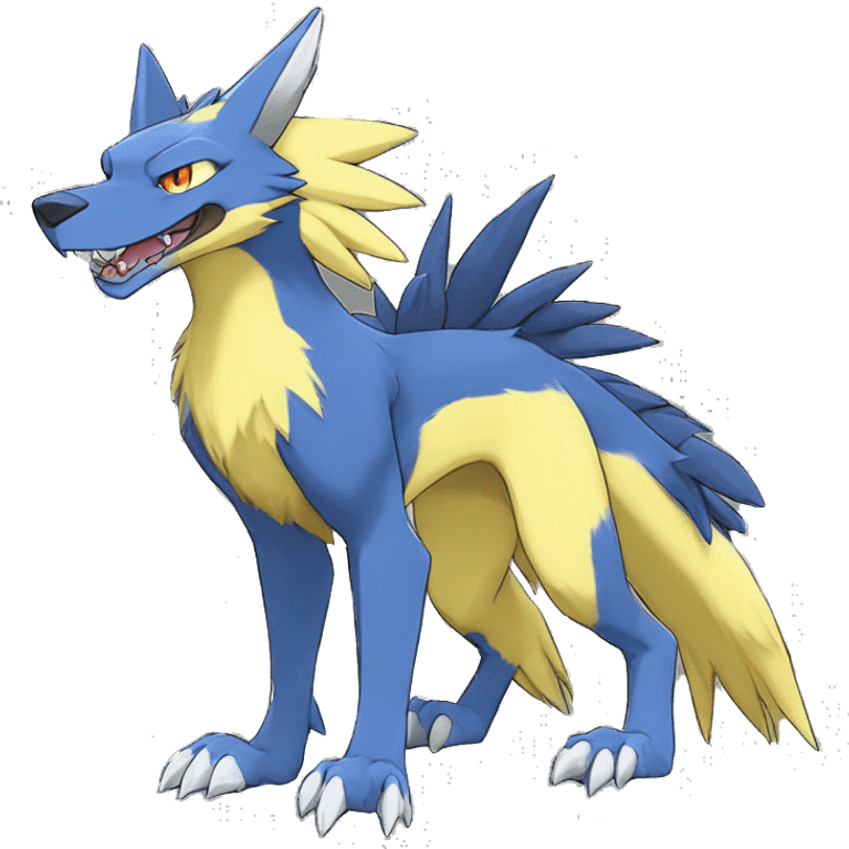 Digimon-Lombax-Sergal-Zeraora-Nargacuga-Fakemon full body emoji