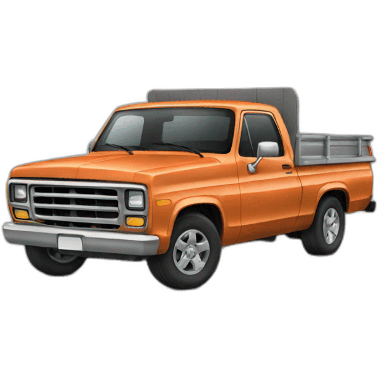 Pickup truck emoji