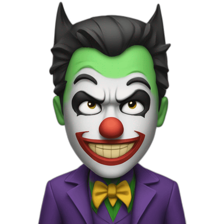 Joker X batman emoji