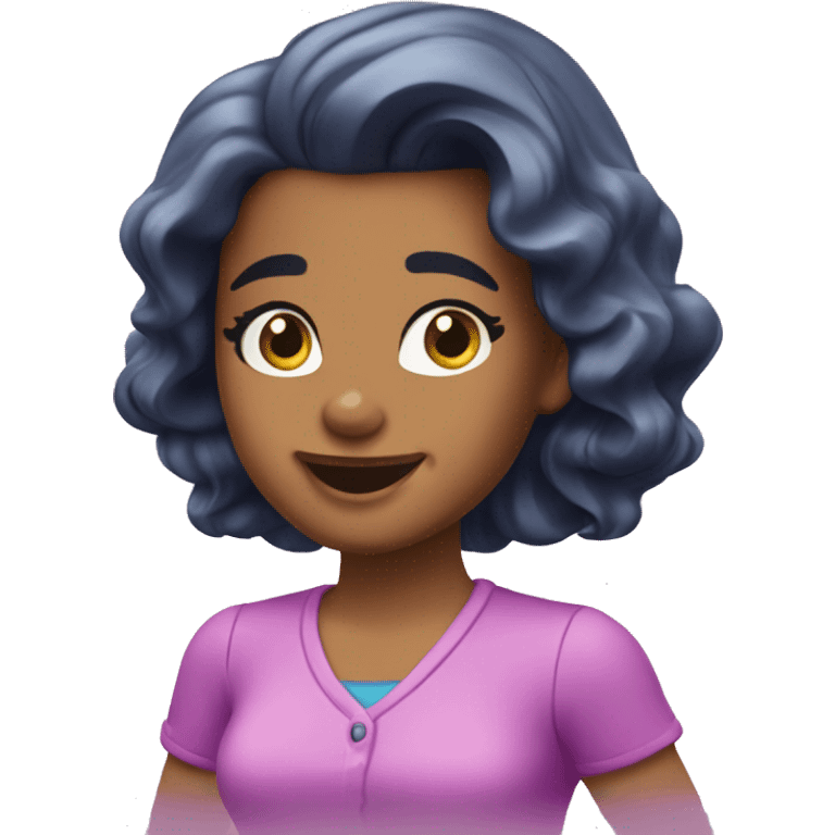 Polly Pocket's expression emoji