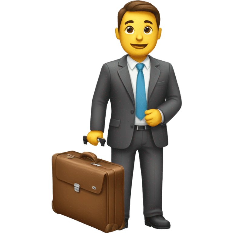 business suitcase emoji