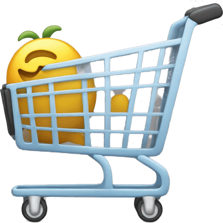 shopping cart emoji