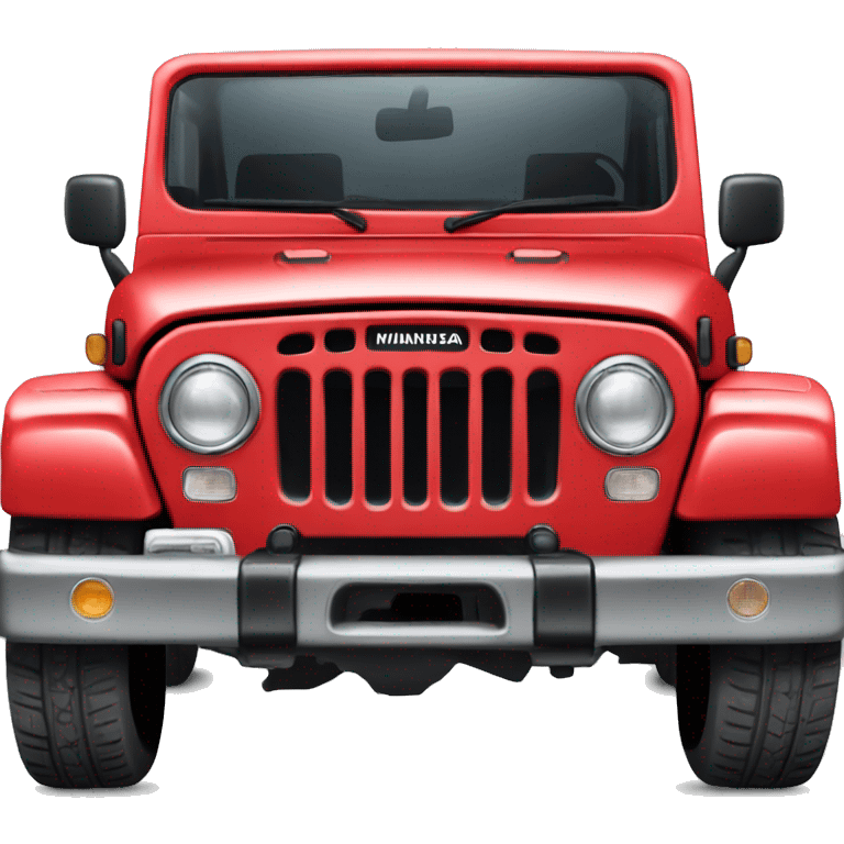 mahindra thar car emoji